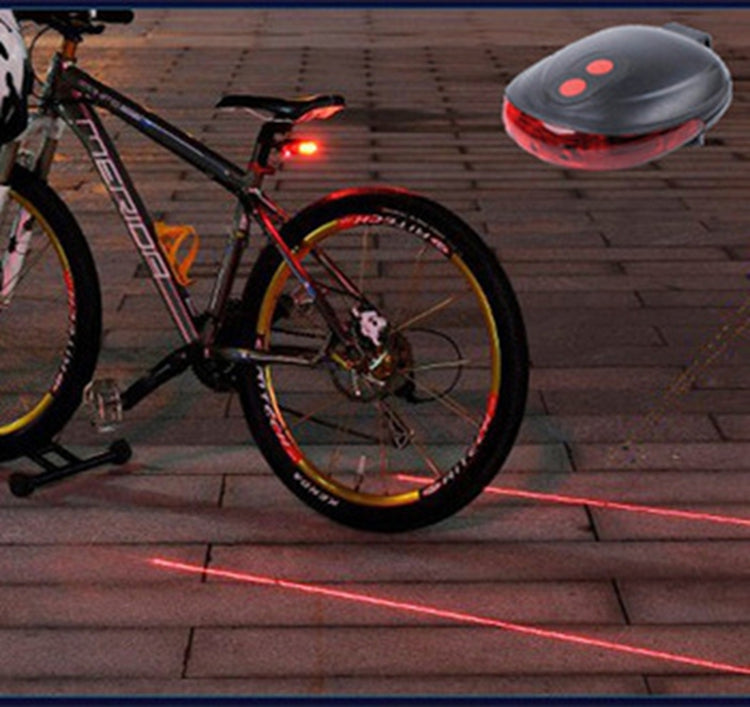 Fahrradrücklicht (5LED+2Laser)