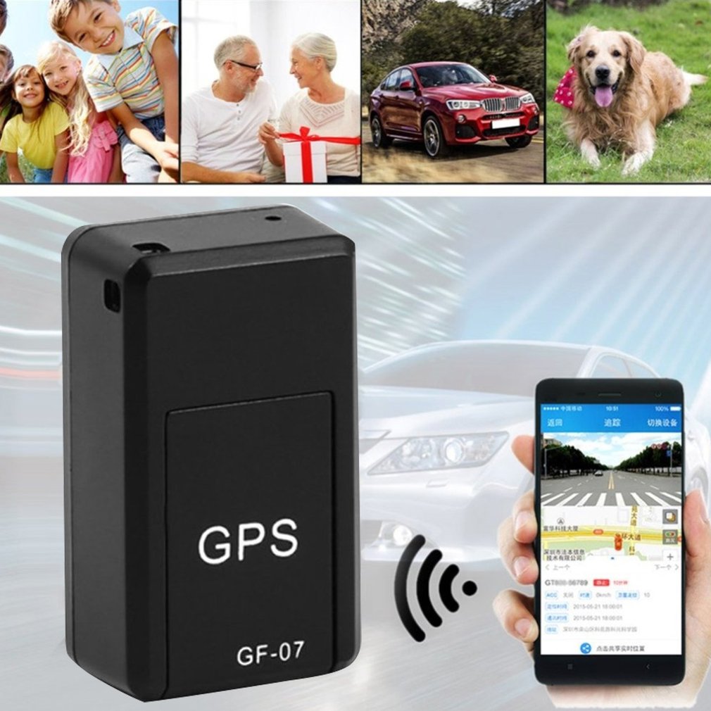 Auto Tracker Magnetische Mini Auto Tracker GPS Echtzeit Tracking Locator Gerät Beschreibbare Anti-verloren Lade Locator