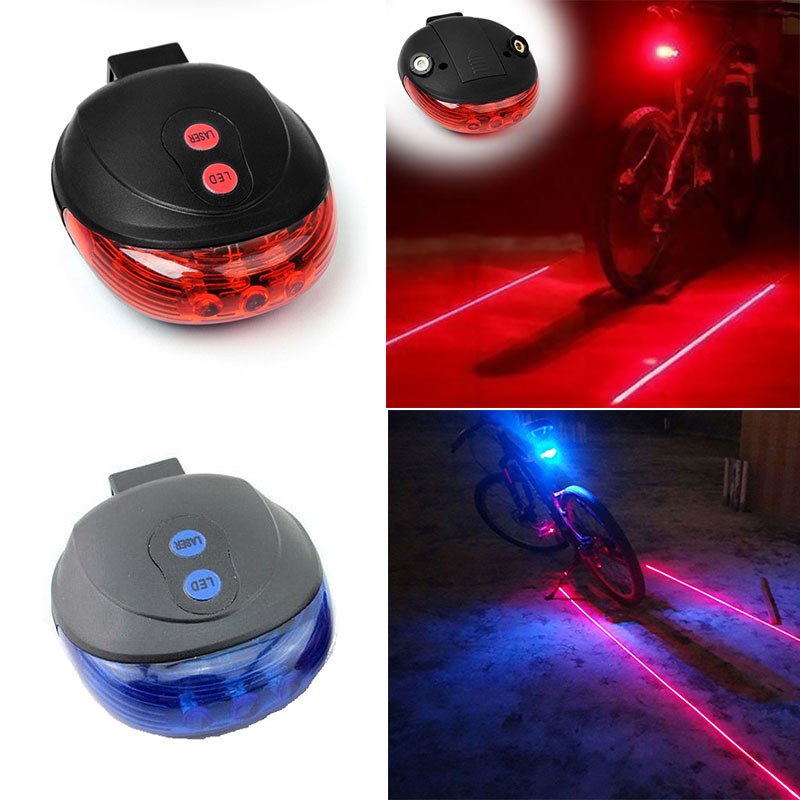 Fahrradrücklicht (5LED+2Laser)