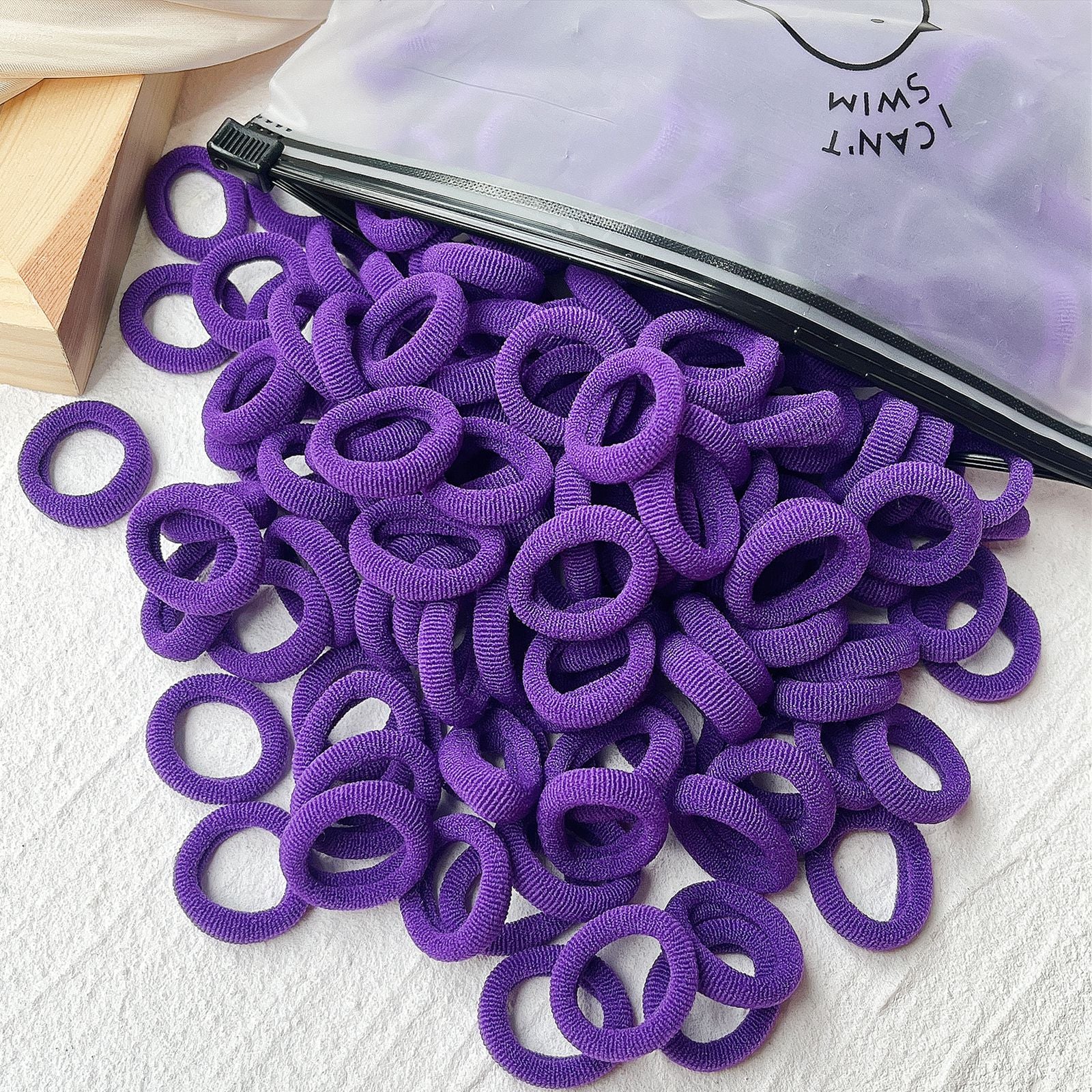 20/50 Stück Kinder elastische Haarbänder Mädchen Süßigkeiten Scrunchie Gummiband für Kinder Haargummis Clips Stirnband Baby Haarschmuck