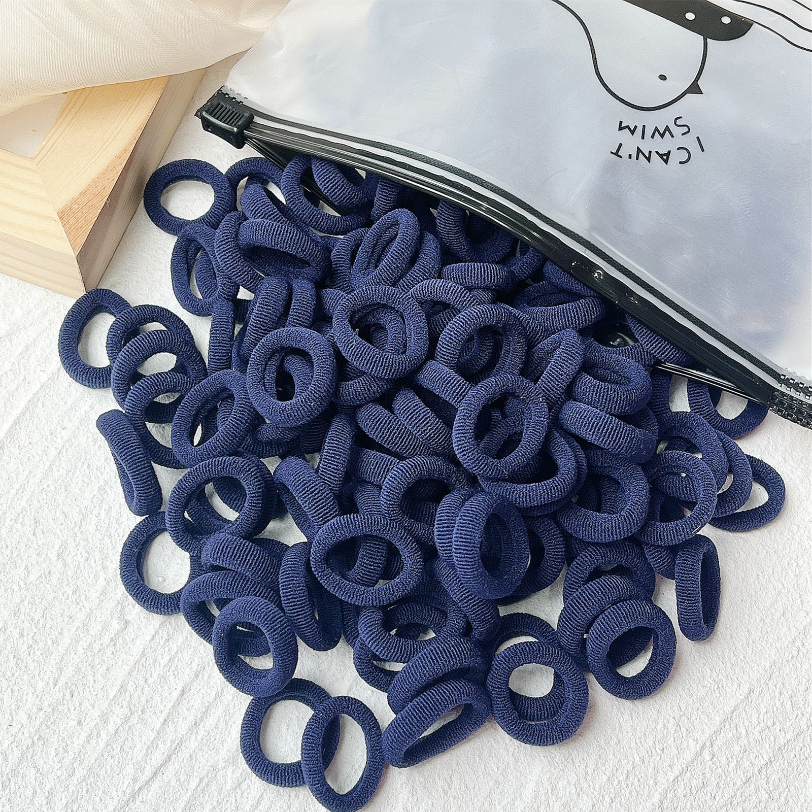 20/50 Stück Kinder elastische Haarbänder Mädchen Süßigkeiten Scrunchie Gummiband für Kinder Haargummis Clips Stirnband Baby Haarschmuck