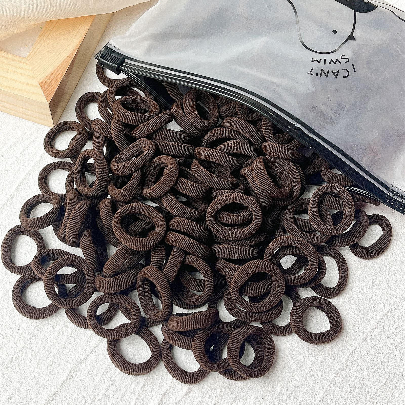 20/50 Stück Kinder elastische Haarbänder Mädchen Süßigkeiten Scrunchie Gummiband für Kinder Haargummis Clips Stirnband Baby Haarschmuck