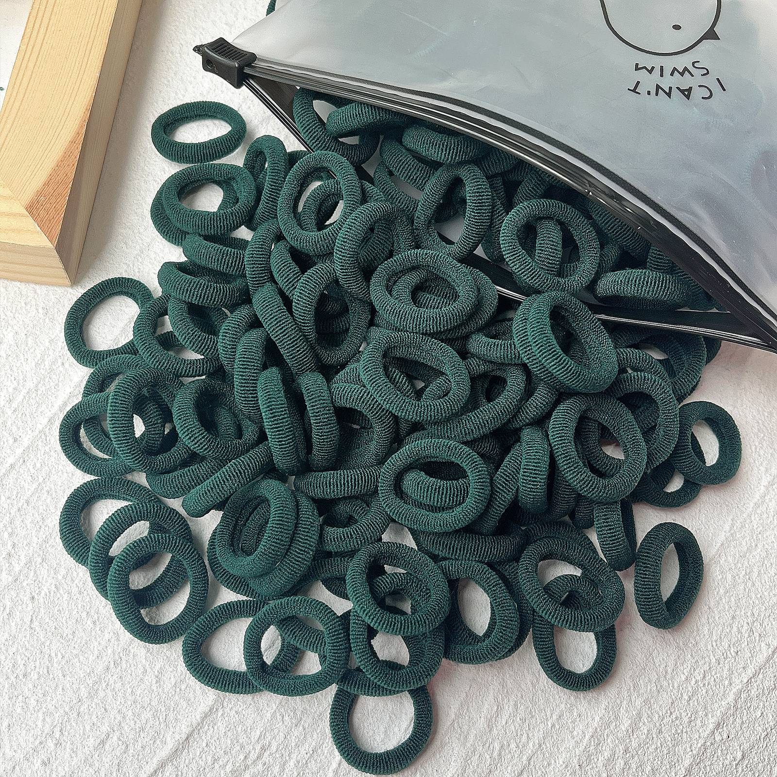 20/50 Stück Kinder elastische Haarbänder Mädchen Süßigkeiten Scrunchie Gummiband für Kinder Haargummis Clips Stirnband Baby Haarschmuck