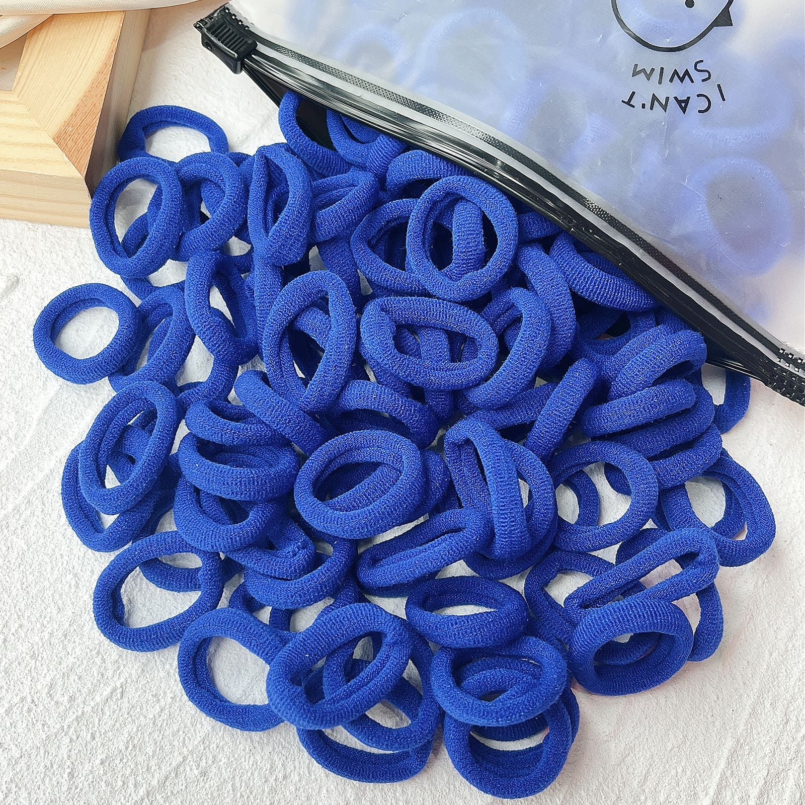 20/50 Stück Kinder elastische Haarbänder Mädchen Süßigkeiten Scrunchie Gummiband für Kinder Haargummis Clips Stirnband Baby Haarschmuck