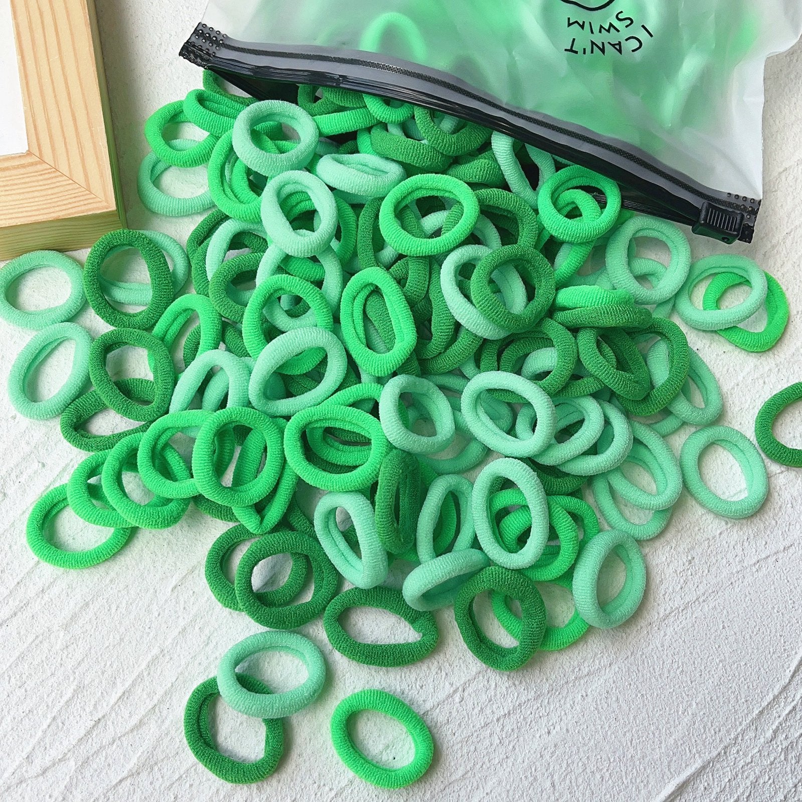 20/50 Stück Kinder elastische Haarbänder Mädchen Süßigkeiten Scrunchie Gummiband für Kinder Haargummis Clips Stirnband Baby Haarschmuck