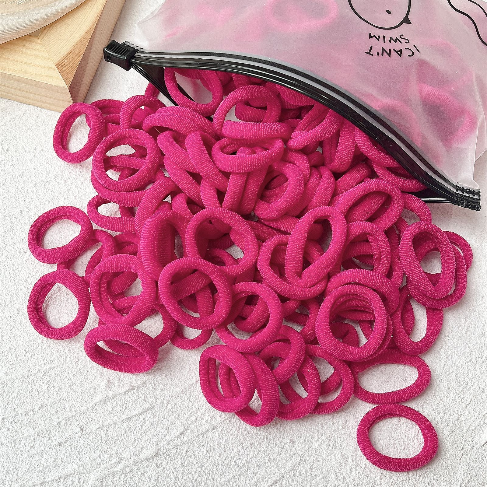 20/50 Stück Kinder elastische Haarbänder Mädchen Süßigkeiten Scrunchie Gummiband für Kinder Haargummis Clips Stirnband Baby Haarschmuck