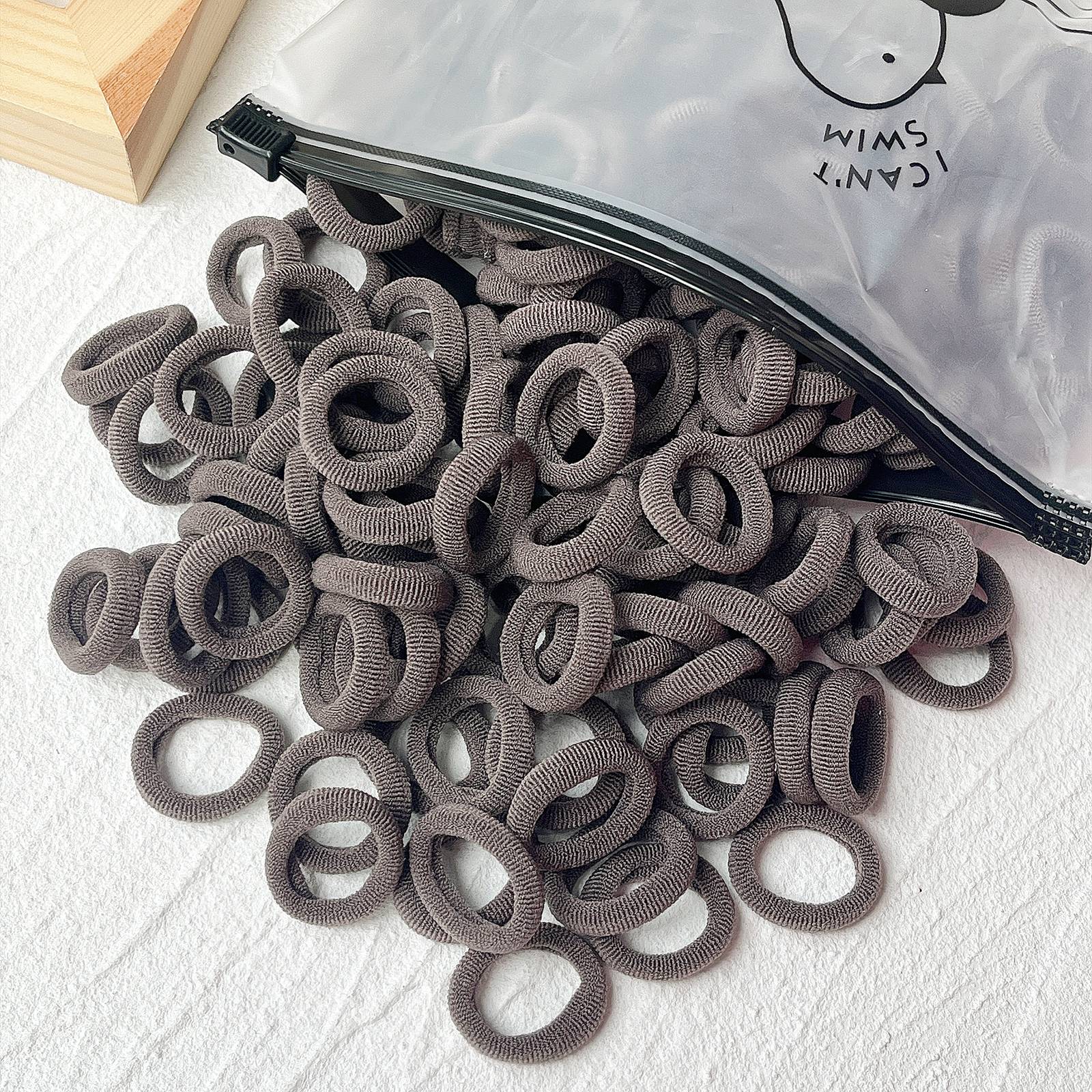 20/50 Stück Kinder elastische Haarbänder Mädchen Süßigkeiten Scrunchie Gummiband für Kinder Haargummis Clips Stirnband Baby Haarschmuck