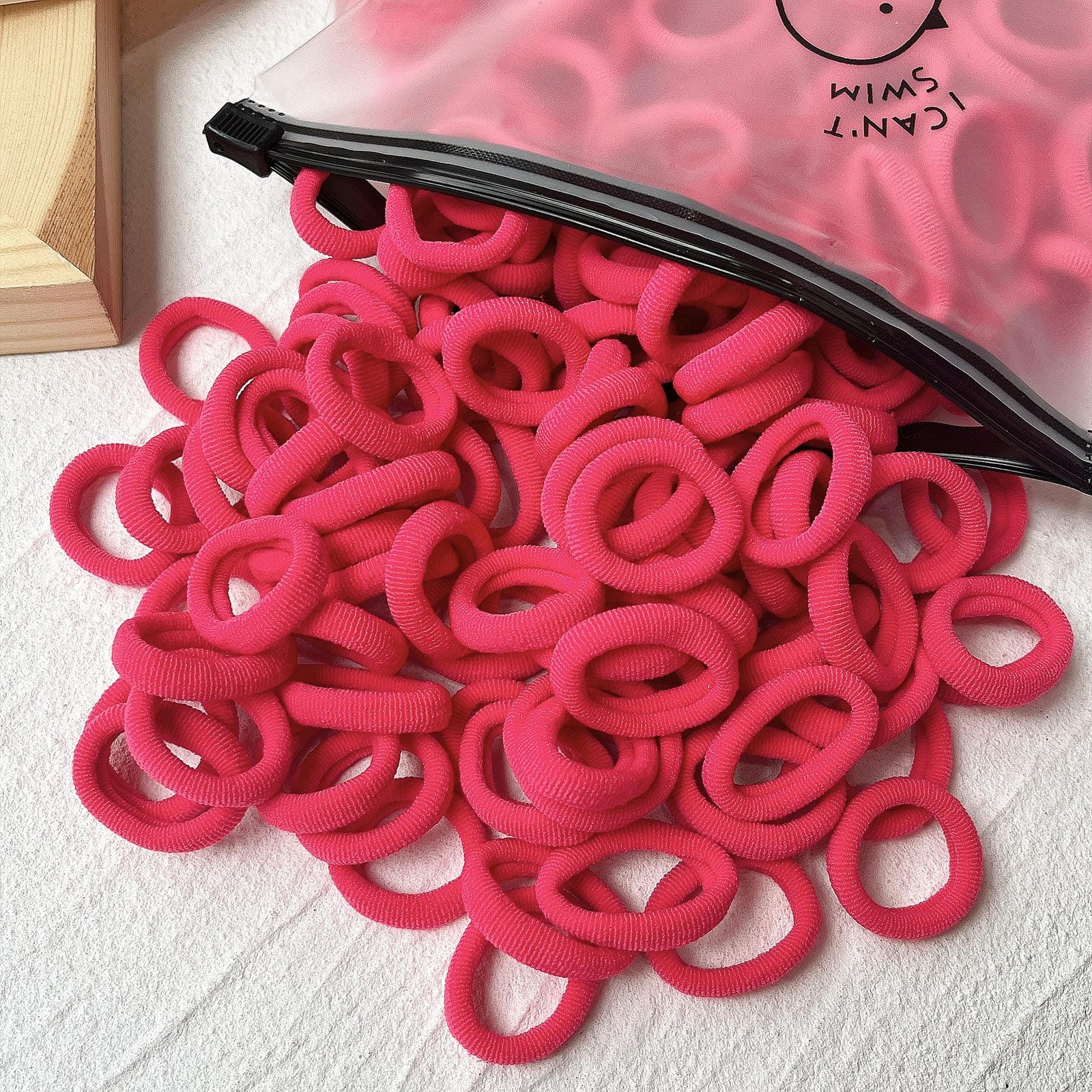 20/50 Stück Kinder elastische Haarbänder Mädchen Süßigkeiten Scrunchie Gummiband für Kinder Haargummis Clips Stirnband Baby Haarschmuck