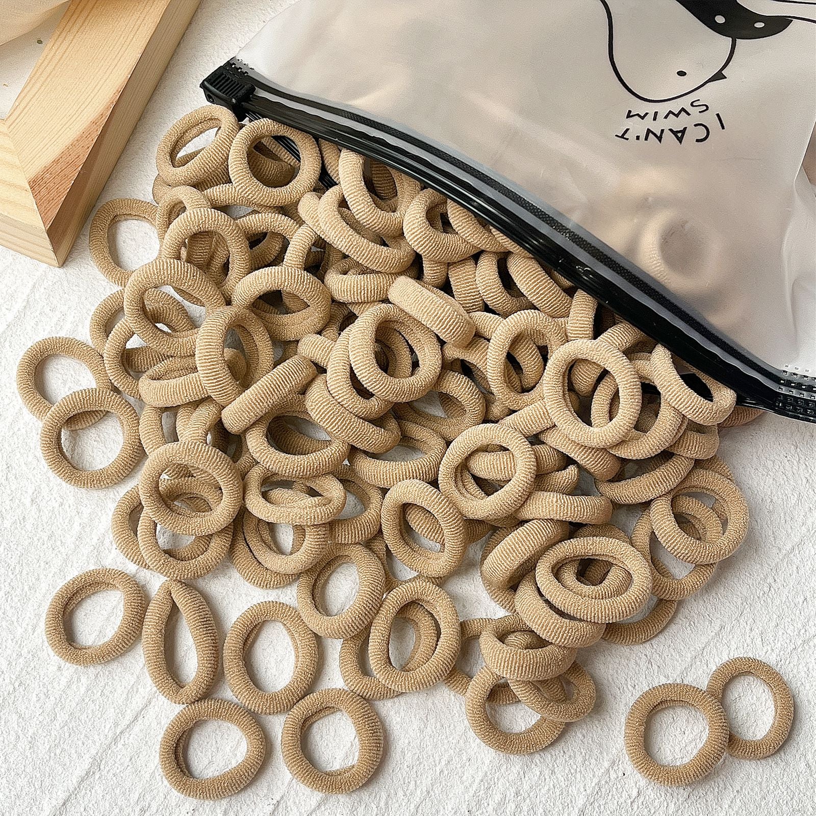 20/50 Stück Kinder elastische Haarbänder Mädchen Süßigkeiten Scrunchie Gummiband für Kinder Haargummis Clips Stirnband Baby Haarschmuck