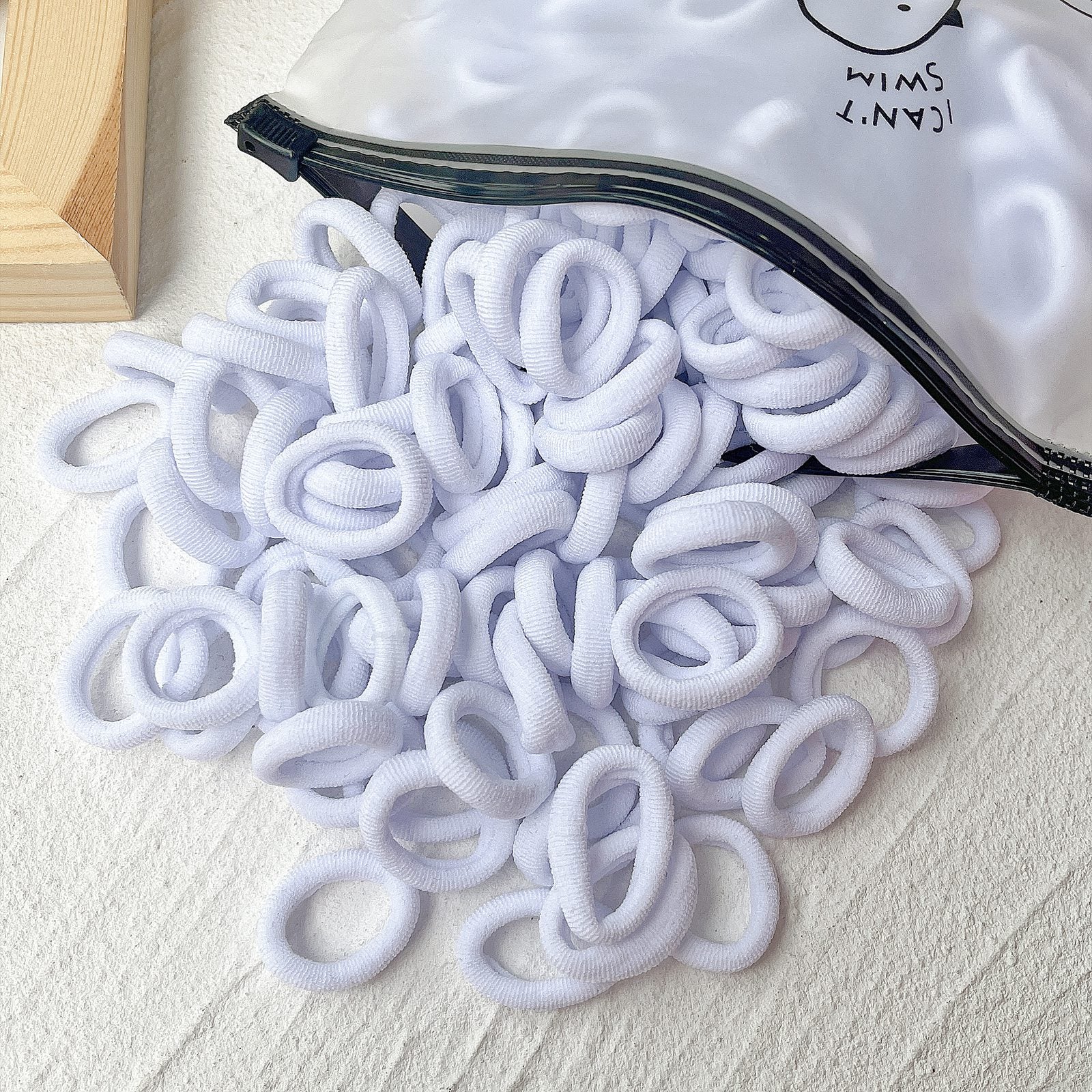 20/50 Stück Kinder elastische Haarbänder Mädchen Süßigkeiten Scrunchie Gummiband für Kinder Haargummis Clips Stirnband Baby Haarschmuck