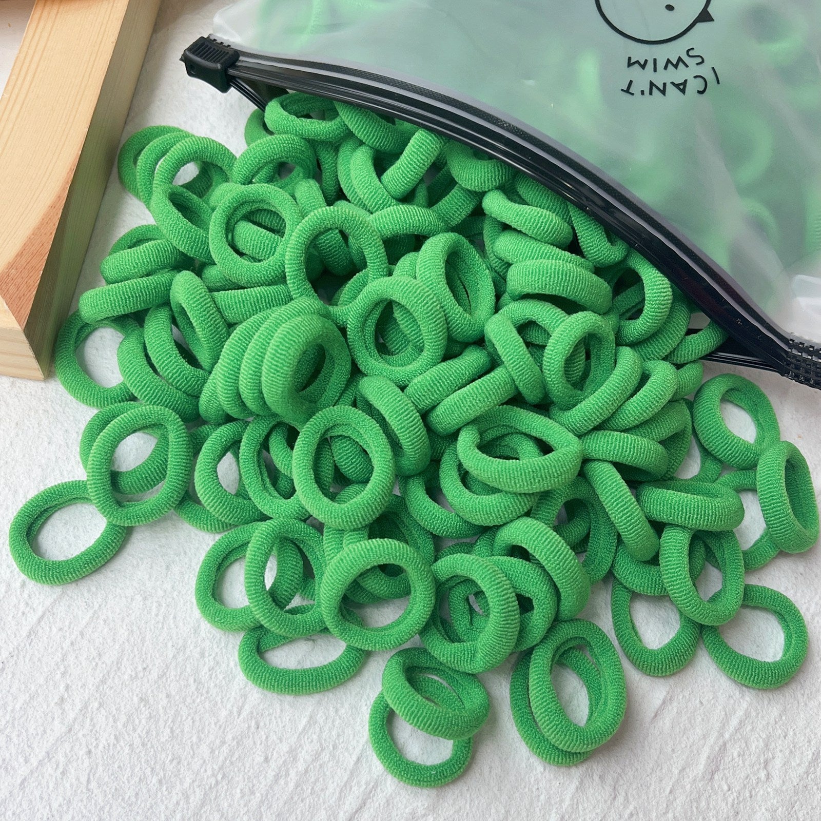 20/50 Stück Kinder elastische Haarbänder Mädchen Süßigkeiten Scrunchie Gummiband für Kinder Haargummis Clips Stirnband Baby Haarschmuck