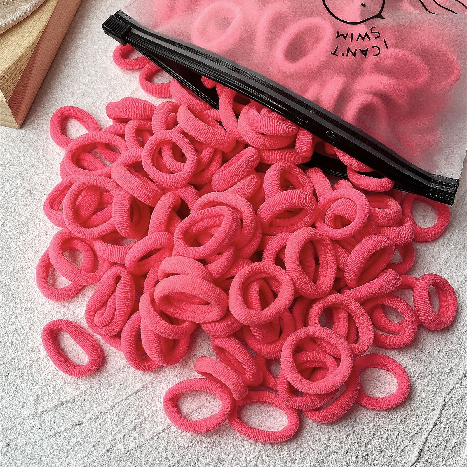 20/50 Stück Kinder elastische Haarbänder Mädchen Süßigkeiten Scrunchie Gummiband für Kinder Haargummis Clips Stirnband Baby Haarschmuck