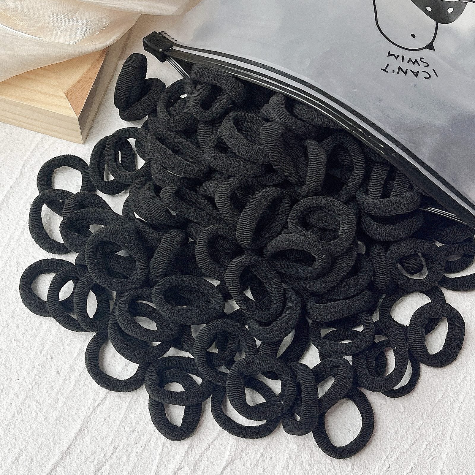 20/50 Stück Kinder elastische Haarbänder Mädchen Süßigkeiten Scrunchie Gummiband für Kinder Haargummis Clips Stirnband Baby Haarschmuck