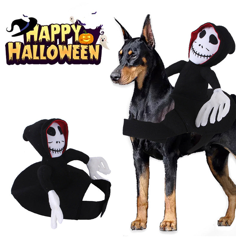 NEUES lustiges Haustier-Halloween-Kostüm, Halloween-Haustier-Dekoration, Verkleiden, Haustier-Cosplay-Kostüm, Halloween-Haustier-Kleidung, Spinnen-Kürbis-Weste