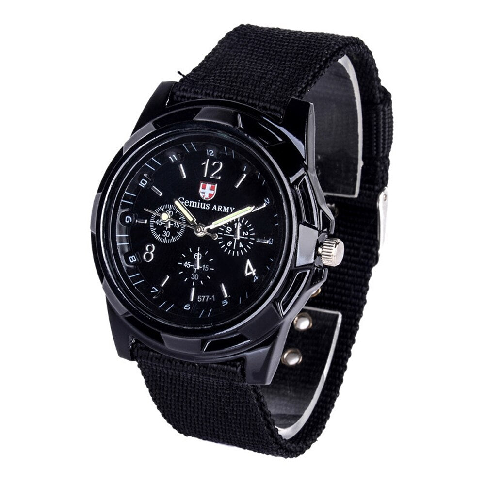 Nylon Band Militär Uhr Männer Uhren Armee Armbanduhr Quarz Männer Sport Uhren Uhren Para Hombre Relogio Masculino